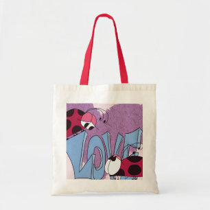 Bolsa Tote Cartoon Adorable Ladybug Love