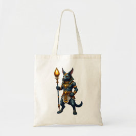 Bolsa Tote Cartoon Anubis - Deus Egípcio do Pós-Vida