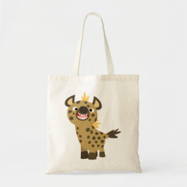 Bolsa Tote Cartoon Bonito Sorrindo Hyena Bag