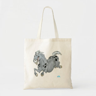 Bolsa Tote Cartoon Cavalo Louco