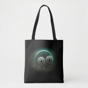 Bolsa Tote Cartoon de bolha brilhante