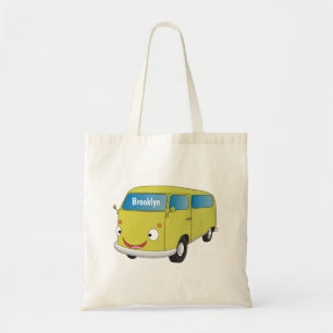 Bolsa Tote Cartoon do verde limão clássico