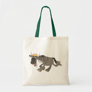 Bolsa Tote Cartoon Feliz Bag Wildebeest