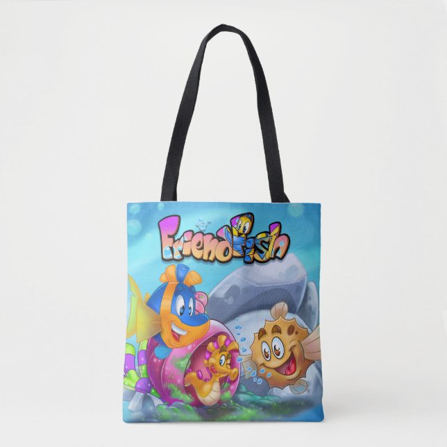 Bolsa Tote Cartoon FriendFish (Frente)