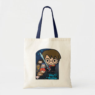 Bolsa Tote Cartoon Harry Potter Câmara dos Segredos Gráfico