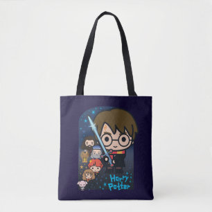 Bolsa Tote Cartoon Harry Potter Chamber of Secrets Graphic