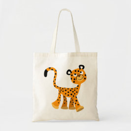 Bolsa Tote Cartoon Insouciente Bonito Cheetah Bag