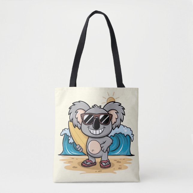 Bolsa Tote Cartoon Koala (Frente)