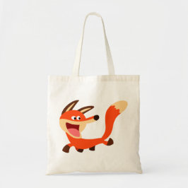 Bolsa Tote Cartoon Misquievo Bonito Fox Bag