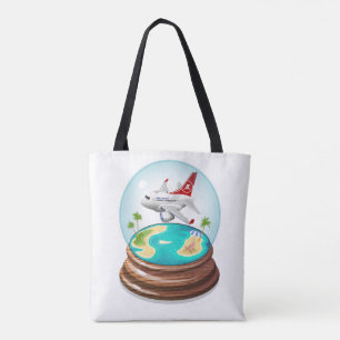 Bolsa Tote Cartoon Summer Cristal Ball