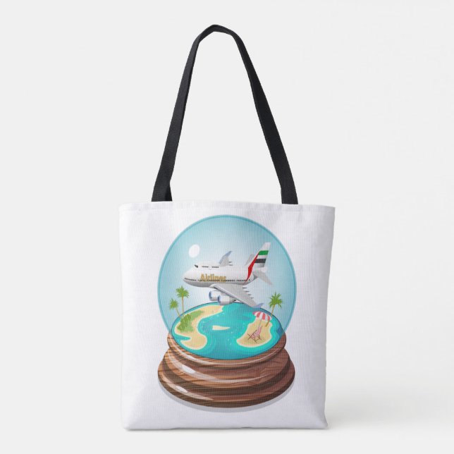 Bolsa Tote Cartoon Summer Cristal Ball (Verso)