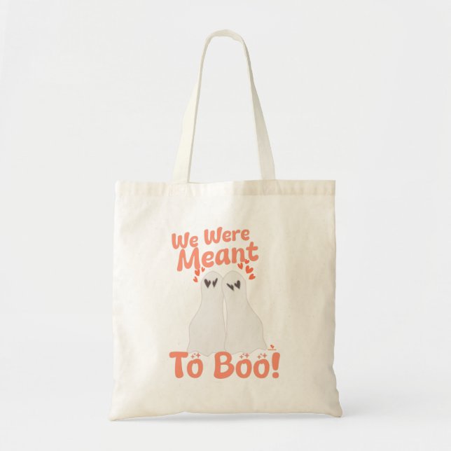 Bolsa Tote Cartoons de Boo Cute Halloween (Frente)