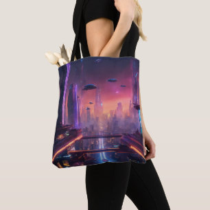 Bolsa Tote Cartoons de Tchic no Trendy Bolsa: Carregar no Est