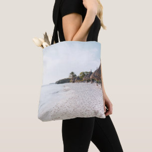 Bolsa Tote Cas Abao - Escape Tropical de Praia #1 #ocean #wal