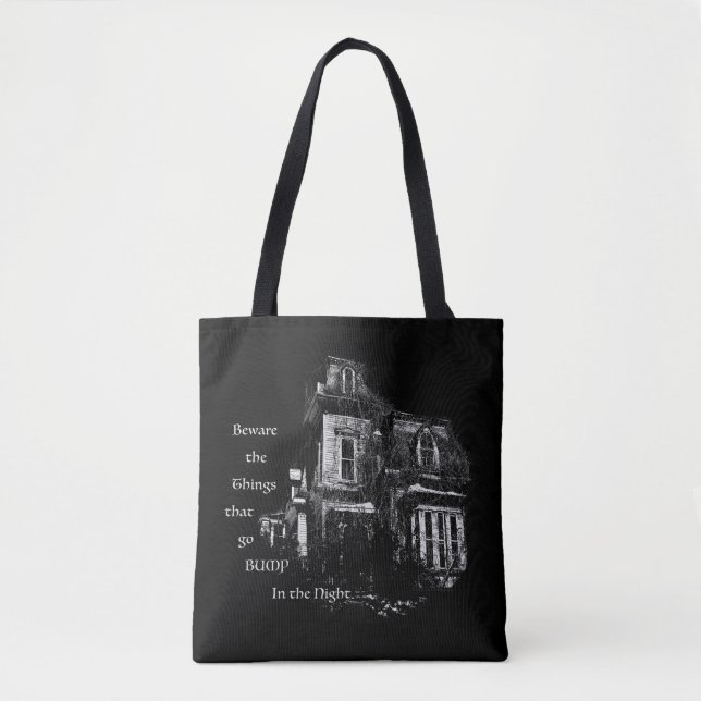 Bolsa Tote Casa Assombrada (Frente)