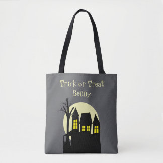 Bolsa Tote Casa Assombrada Assustadora