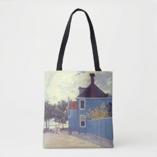 Bolsa Tote Casa Azul em Zaandam, por Claude Monet
