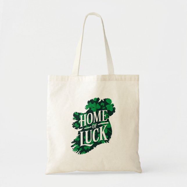Bolsa Tote Casa da Sorte na Irlanda (Frente)
