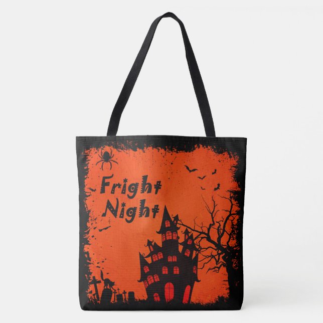 Bolsa Tote Casa de Assalto Noturno Fright (Frente)