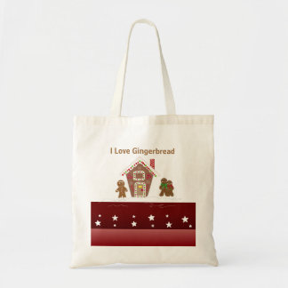 Bolsa Tote Casa de Biscoito de gengibre e Homens de Biscoito