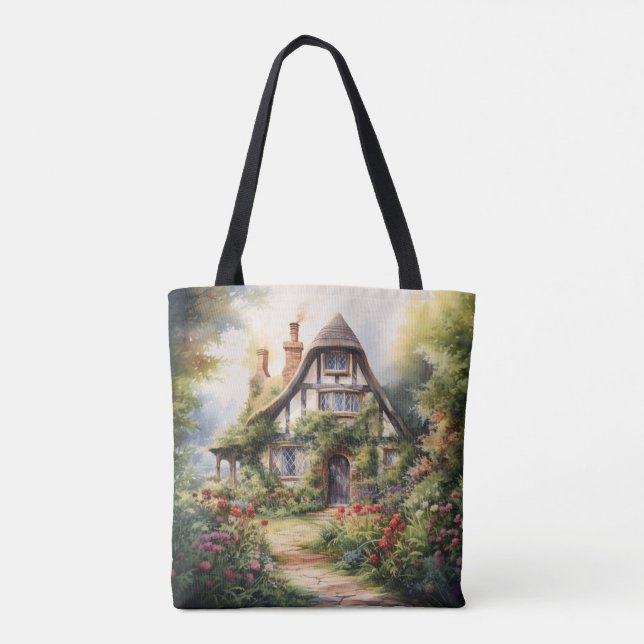 Bolsa Tote Casa de Campo Inglesa (Verso)