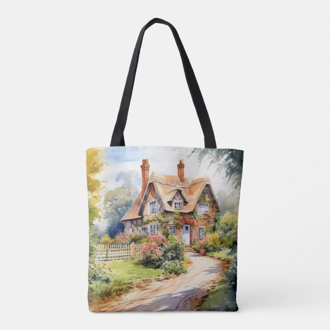 Bolsa Tote Casa de Campo Inglesa (Verso)