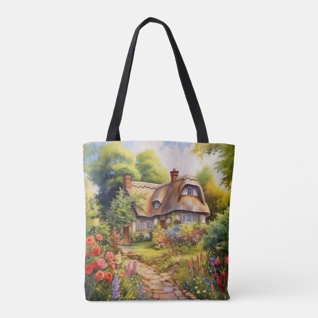 Bolsa Tote Casa de Campo Inglesa (Verso)
