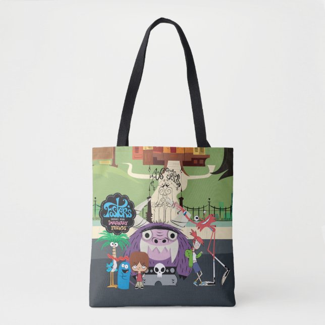 Bolsa Tote Casa de Foster para Amigos Imaginários | Desligame (Frente)