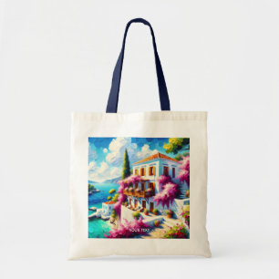 Bolsa Tote Casa de Vila do Mar Fantasia Fofa