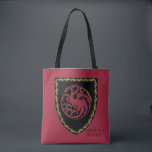 Bolsa Tote CASA DO DRAGÃO | House Targaryen Crest<br><div class="desc">Veja esta crista de Targaryen com ouro de sotaque.</div>