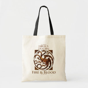 Bolsa Tote CASA DO DRAGÃO House Targaryen Sigil
