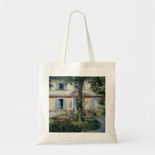 Bolsa Tote Casa em Rueil por Edouard Manet, Arte Fino Antigo