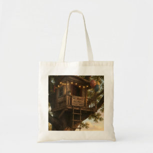 Bolsa Tote Casa na Árvore Exceto Hoje Engraçado