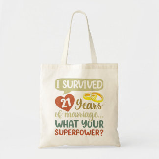 Bolsa Tote casais do Casamento 21 que sobrevivi 21 Y