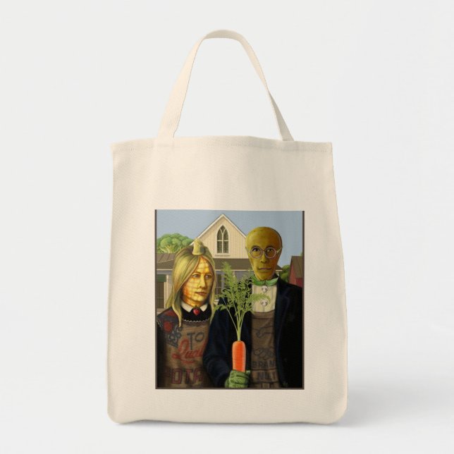 Bolsa Tote Casal Americano de Veggie (Frente)