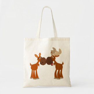 Bolsa Tote Casal de animação em forma de boneco