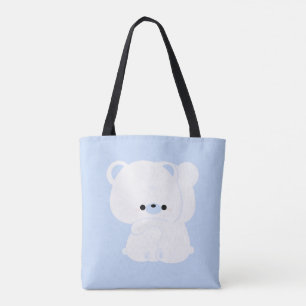 Bolsa Tote Casal de Urso Polar Cujo
