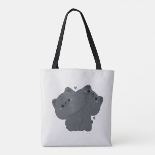Bolsa Tote Casal francês Buldogue