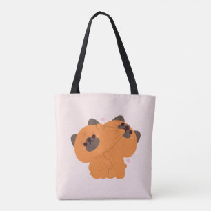 Bolsa Tote Casal german shepherd