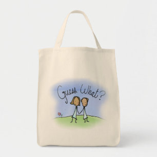 Bolsa Tote Casal Lésbico Bonito Sabe O Que