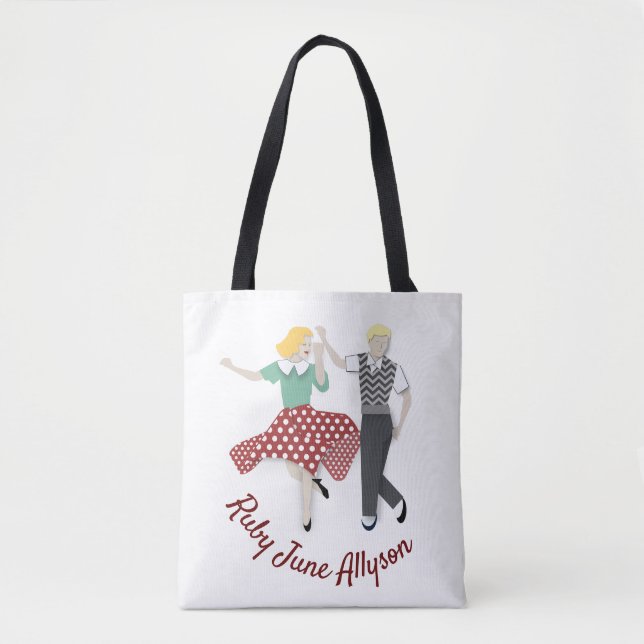 Bolsa Tote Casal Swing Dance (Frente)