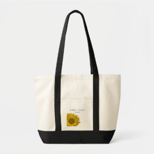Bolsa Tote Casamento Amarelo de Girassol