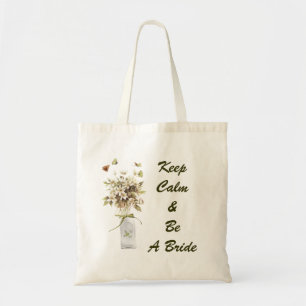 Bolsa Tote casamento da bófia boêmia do hippie de flor selvag