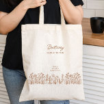 Bolsa Tote Casamento De Flores Selvagens Qualquer Cabeça Flor<br><div class="desc">Bolsa de presentes de casamento de flor selvagem para qualquer pessoa na sua festa de casamento. Fácil de personalizar uma caneca para sua madrinha de casamento, damas de honra, mãe da noiva etc. E você também pode adicionar o nome da noiva e do noivo e a data do casamento deles....</div>