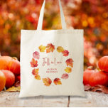 Bolsa Tote Casamento de outono: queda de boas-vindas no amor<br><div class="desc">As lindas folhas de aquarela separam esta suíte de casamento do resto. Você pode personalizar todo o texto. Elementos de coordenação disponíveis.</div>