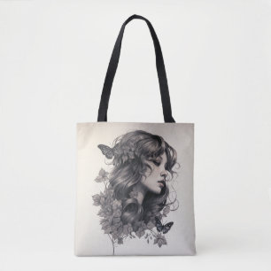 Bolsa Tote Casamento Flamental de Ivory, personalizado
