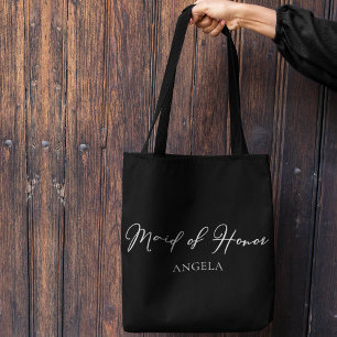Bolsa Tote Casamento Minimalista de Chic Personalizado da mad