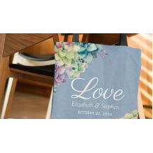 Casamento Obrigado Gift Bags Watercolor Succulents