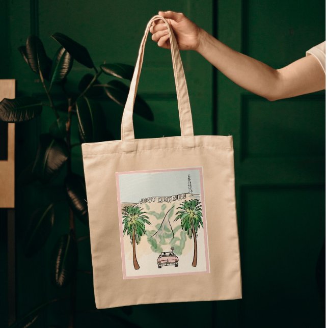 Bolsa Tote Casamento por Aquarela de Los Angeles (Criador carregado)