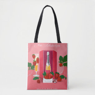 Bolsa Tote Casamentos Chic: Essenciais de Design Flat Minimal
